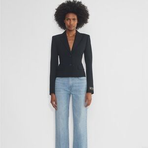 Aritzia Denim Forum Farrah Hi Rise Wide Jeans 28